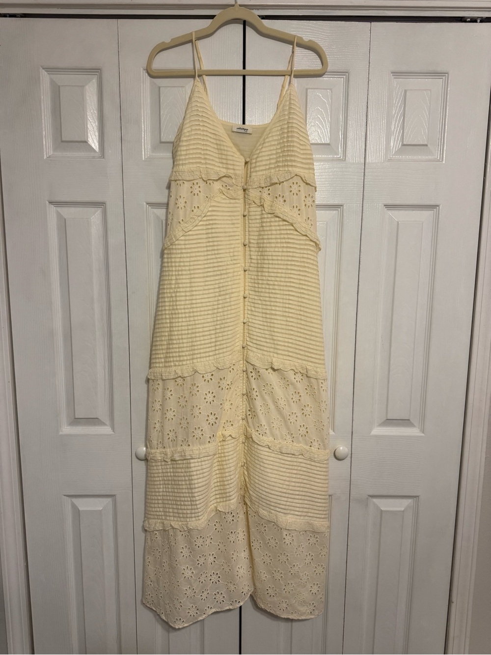 Boutique button up maxi dress